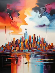 Skyline von New York, Leonardo