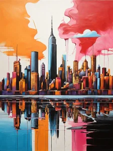 Skyline von New York, Leonardo