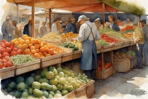 Auf dem Markt
