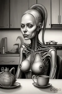 Fantasy. H.R. Giger – Alienfrau