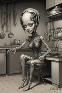 H.R. Giger – Alienfrau