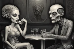 H.R. Giger – Aliens im Café