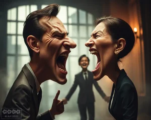 Wenn zwei sich streiten, freut sich der dritte.