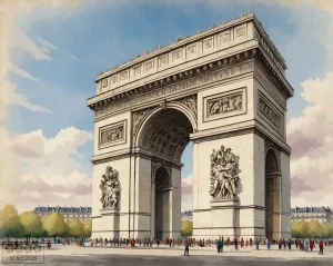 Arc de Triumph, Paris